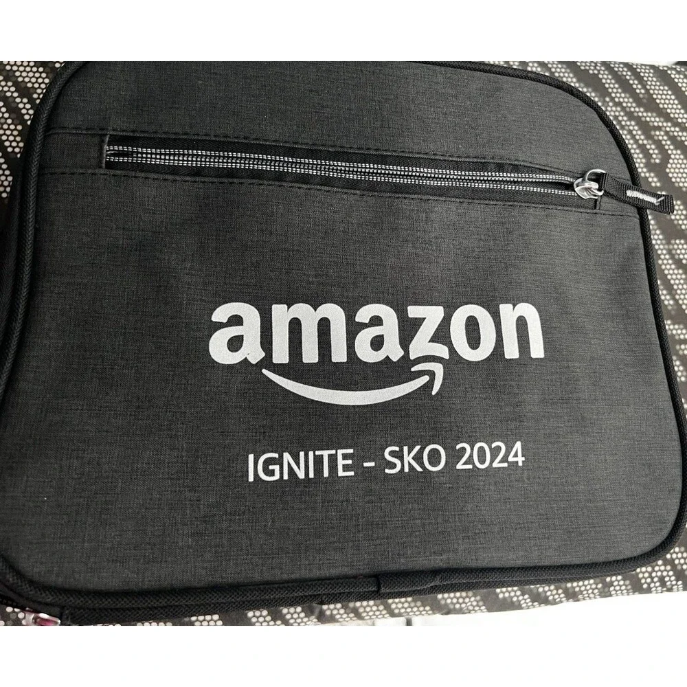 Amazon Insulated Lunch Bag Box Employee ignite sko 2024 black